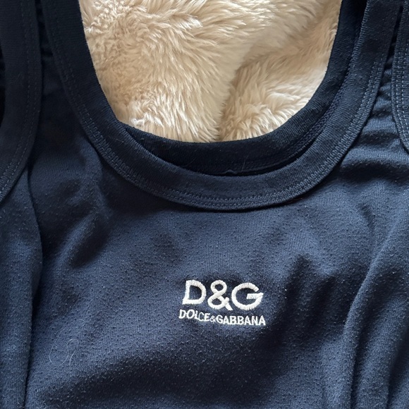 Vintage Y2K D&G Dolce & Gabbana logo tank - Picture 2 of 3
